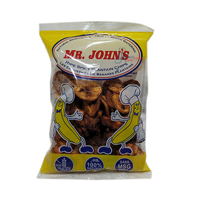 Plantain Chips Spicy (135 g) - Mr.John's - வாழைப்பழ சிப்ஸ்