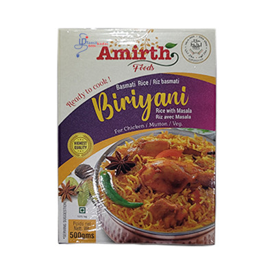 Biriyaani Basmathi Rice (500 g) - Amirth
