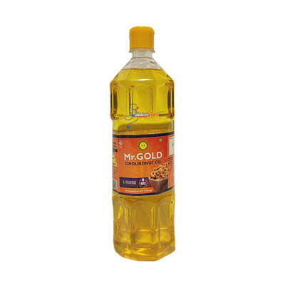Groundnut Oil (1 L) - Mr. Gold-கடலை எண்ணெய்