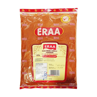 Kashmiri Chilli Powder (400g) - Eraa - காஷ்மீர் மிளகாய் தூள்