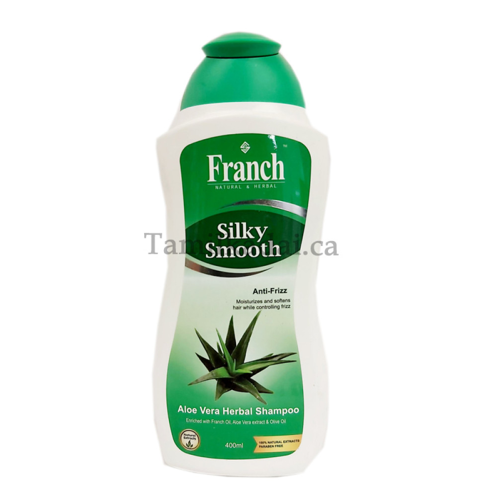 Sliky Smooth Aloe Vera Herbal Shampoo (400 ml) - FRANCH