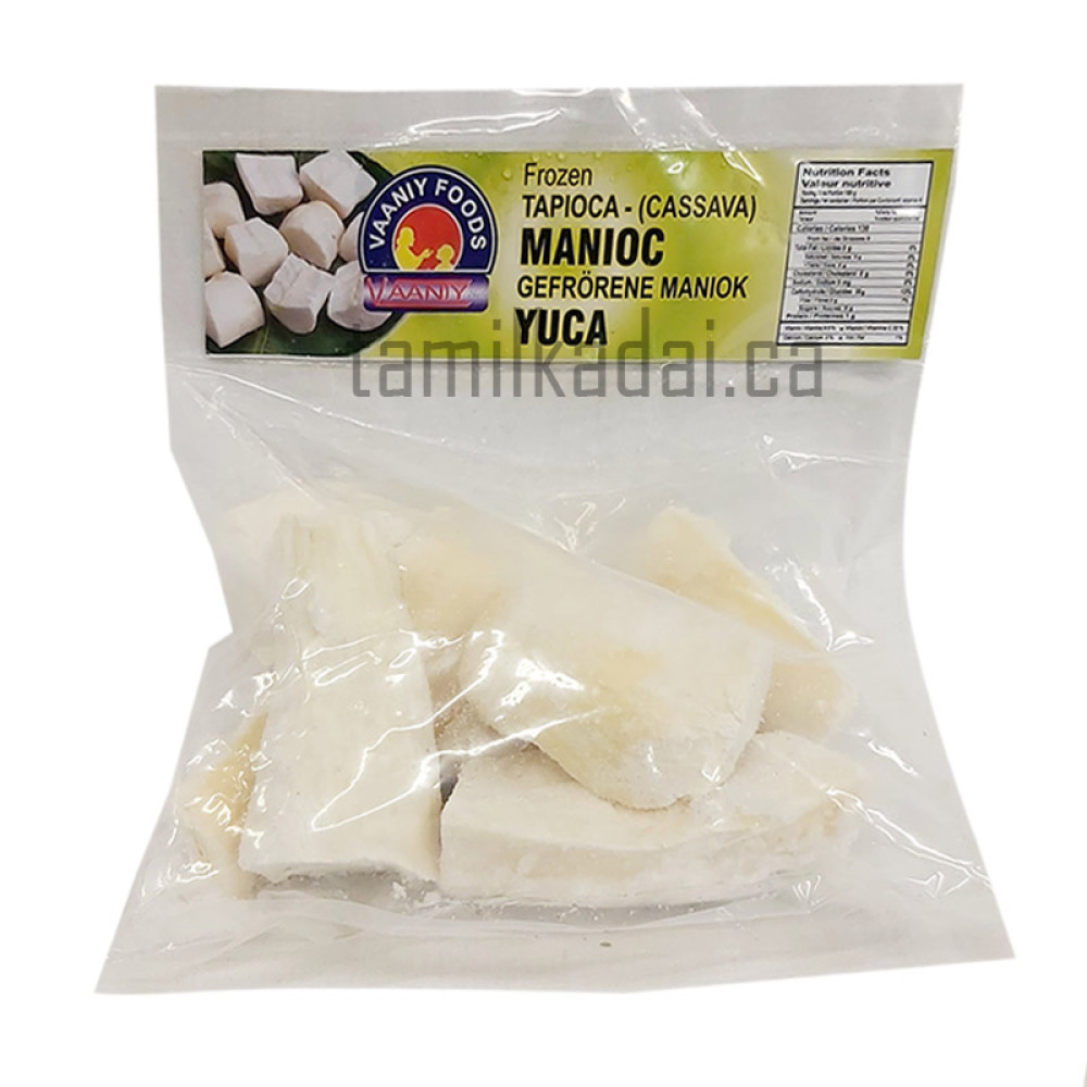 Cassava - Frozen (1 lb) - Vaaniy - மரவள்ளி கிழங்கு 