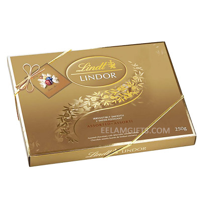 Large Gift Boxes Gold Assorted (250 g) - Lindt 