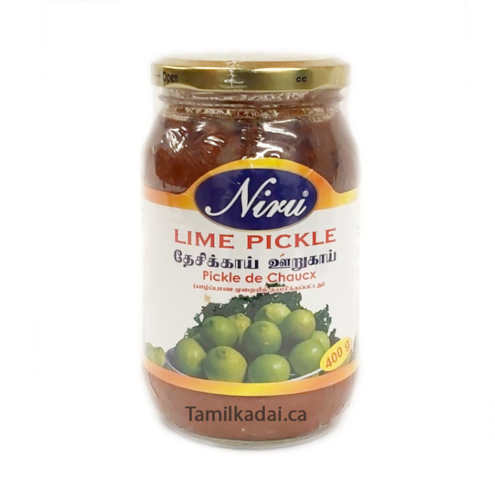 Lime Pickle (400 g) -  Niru Brand - எலுமிச்சை ஊறுகாய்
