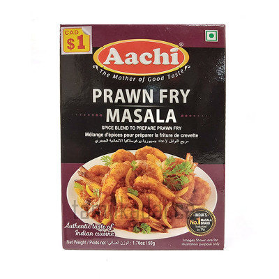 Prawn Fry Masala (50 g) - Aachi - கணவாய் வறுவல் மசாலா