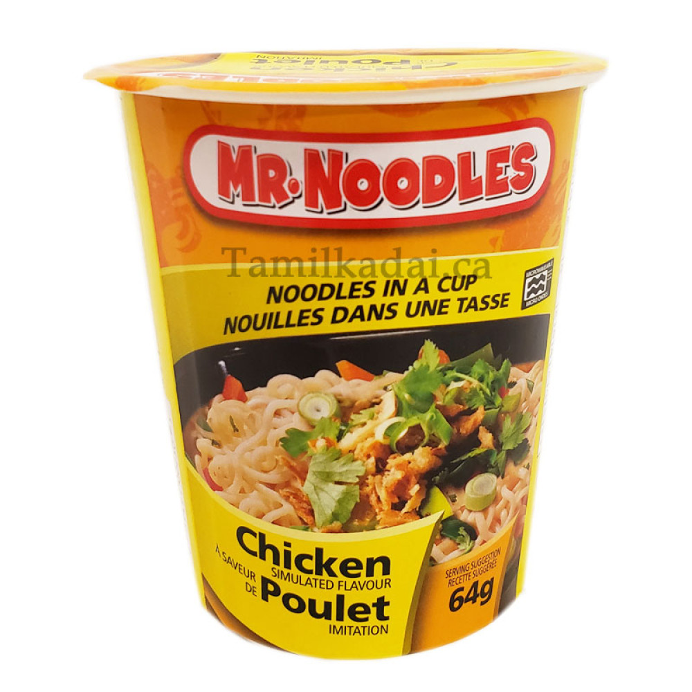 Noodles In Cup Chicken  (64 g) - Mr.Noodles - நூடுல்ஸ்