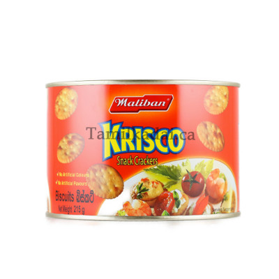 Krisco Snack Crackers (215 g) - URUTHIIRA BRAND