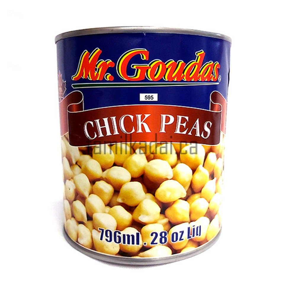 Chick Peas (796ML) - Mr.Goudas - கொண்டல் கடலை 