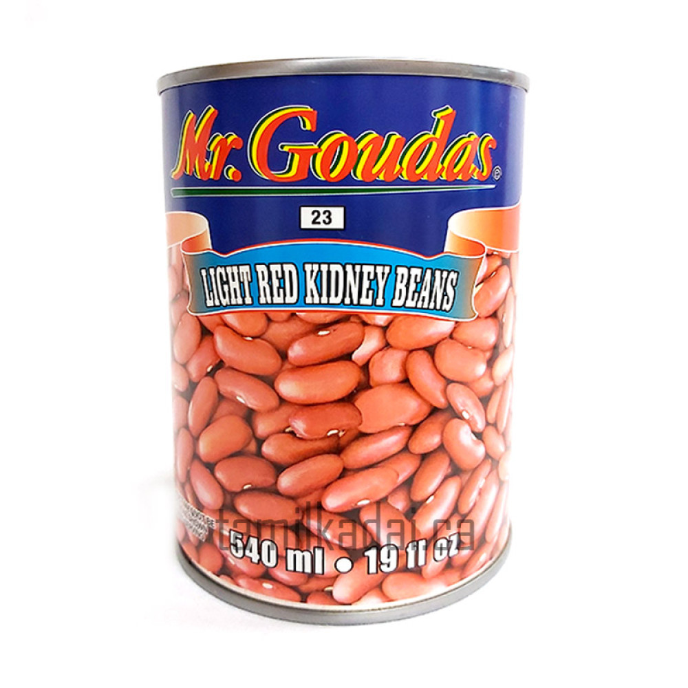 Light Red Kidney Beans (540 ml) - Mr.Goudas