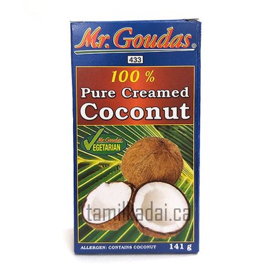 Pure Creamed Coconut Powder (141 g) - MR.GOUDAS - தேங்காய் பால் பவுடர்