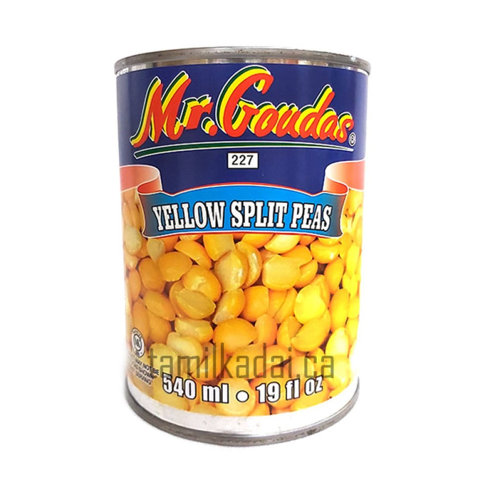 Yellow Split Peas (540 Ml) - Mr.Goudas