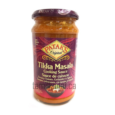 Tikka Masala Cooking Sauce (400 ml) - Patak's - டிக்கா மசாலா கறி கலவை