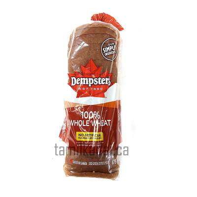 Whole Wheat Bread - DEMPSTERS