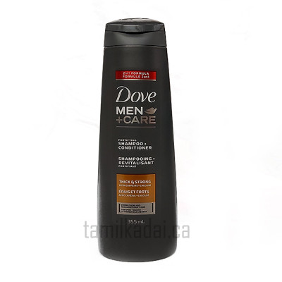 Shampoo - (Thick &Strong) - (Men+care) (400 ml) - Dove 