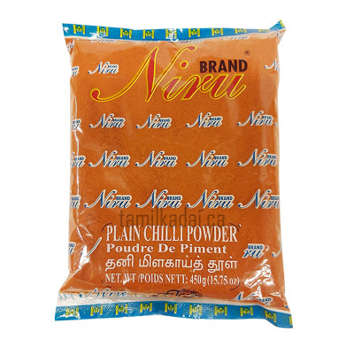 Plain Chilli Powder (450 g) - Niru - தனி மிளகாய் தூள்