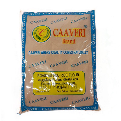 Roasted Red Rice Flour (1 Kg) - Caaveri - வறுத்த சிவப்பு அரிசிமா 