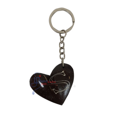 Key Tag 4 - Coconut Shell