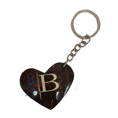 Key Tag 5 - Coconut Shell