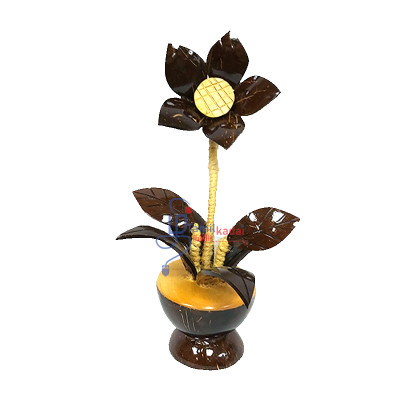 Coconut Shel Flower - Crafttary