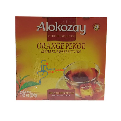 Tea (200 g - 100 Bag) - Alokozoy - Orange Pekoe