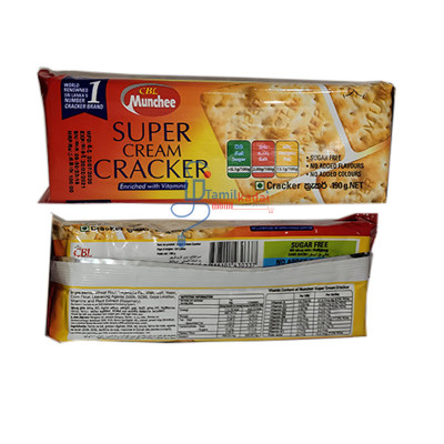 Supper Cream Cracker (190 g) - Munchee - சுப்பர்  கிரீம் கிரேக்கர்