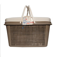 Shopping Basket with Cover (38 x 26 x 22.8 cm)