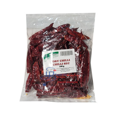 Dry Chilli (100 g) - Uruthira - உலர்ந்த மிளகாய்