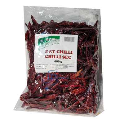 Dry Chilli (400 g) - Uruthira - உலர்ந்த மிளகாய்