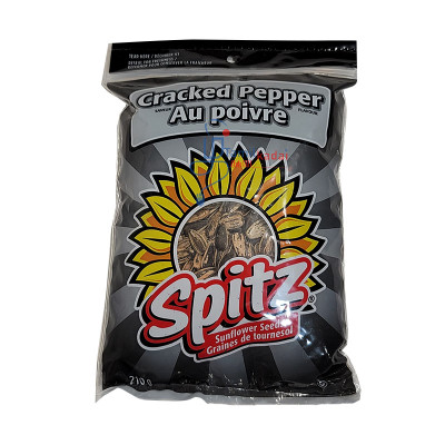 Sunflower Seeds - Cracked Pepper (210 g) - SPITZ