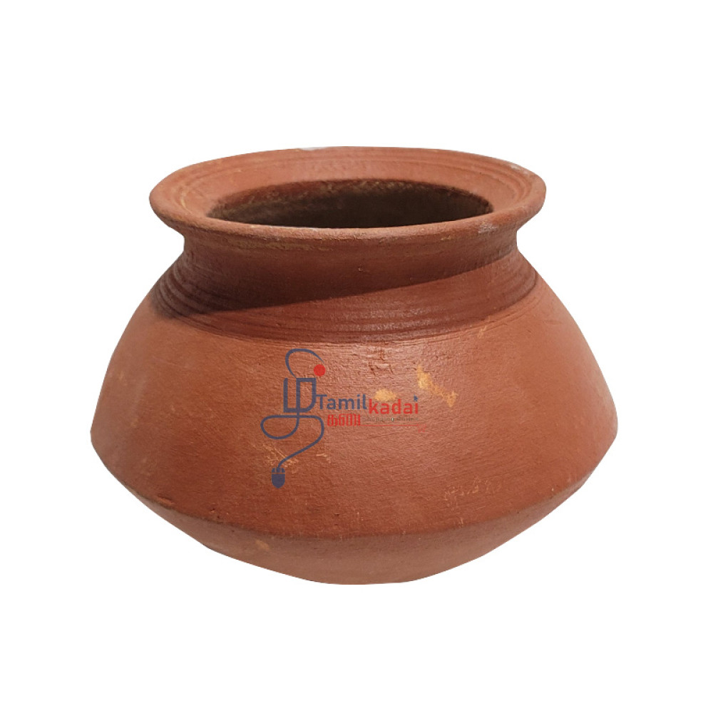Mud Rice Pot - 0.5 kg - மண் பானை