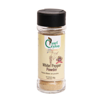 White Pepper Powder (40g) - YC-வெள்ளை மிளகு தூள்