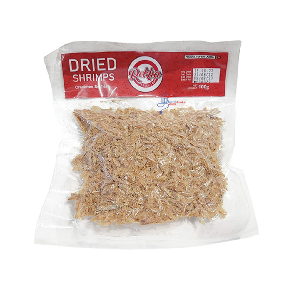 Dried Shrimps (100 g) - Rekcha-கூனி றால்  