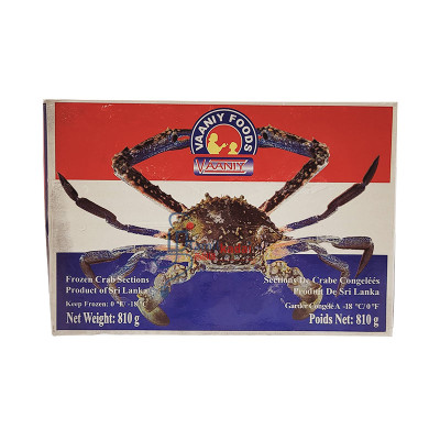 Crab- 7-9-810g - Frozen  -Vaaniy-நண்டு