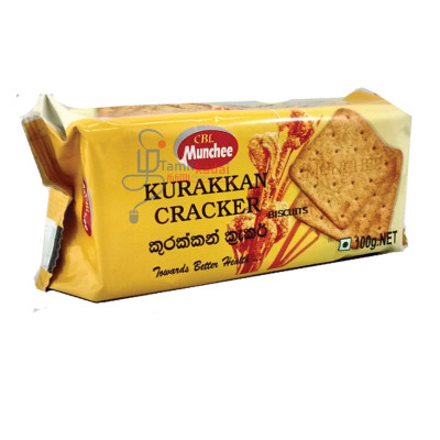 Kurakkan Crackers (100 g) - Munchee - குரக்கன் கிரேக்கர்