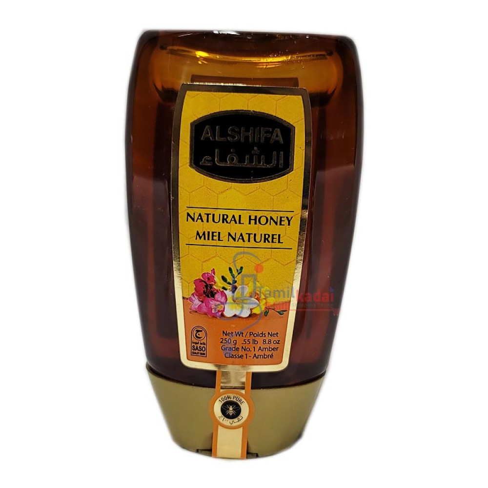 Natural Honey Squeez (250 g) - Alshifa -சுத்தமான தேன்