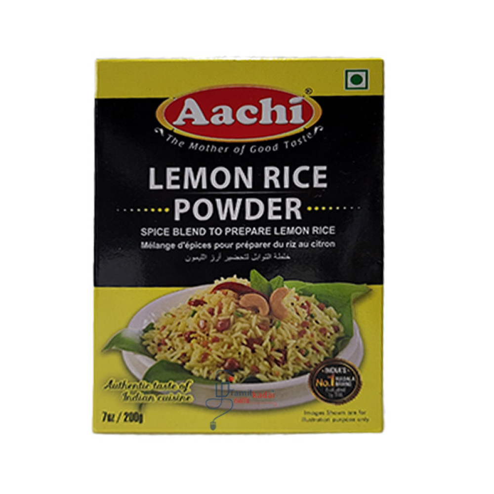 Lemon Rice Powder-200g-Aachi-எலுமிச்சை சுவை அரிசி கலவை 
