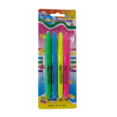 Highlighter Pen-4pc - பேனை - Dollar Store