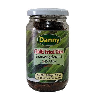 Chilli Fried Okra-300g-Danny - வெண்டிக்காய் சம்பல் 