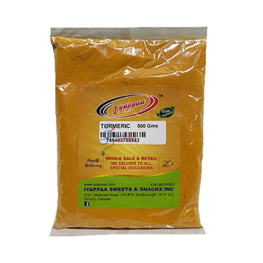 Turmeric Powder-500g-Iyappaa - மஞ்சள் தூள் 