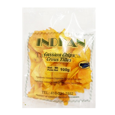 Cassava Chips (100 g) -  Indran - மரவள்ளி பொரியல் 
