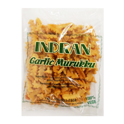 Garlic Murukku (300 g) - indran - உள்ளி சுவை முறுக்கு 
