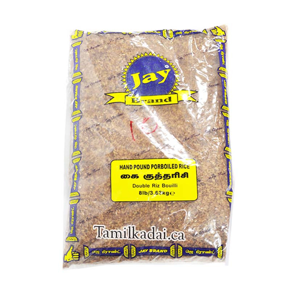Hand Pound Rice (8 lb)  - Jay Brand - கைக்குத்தரிசி