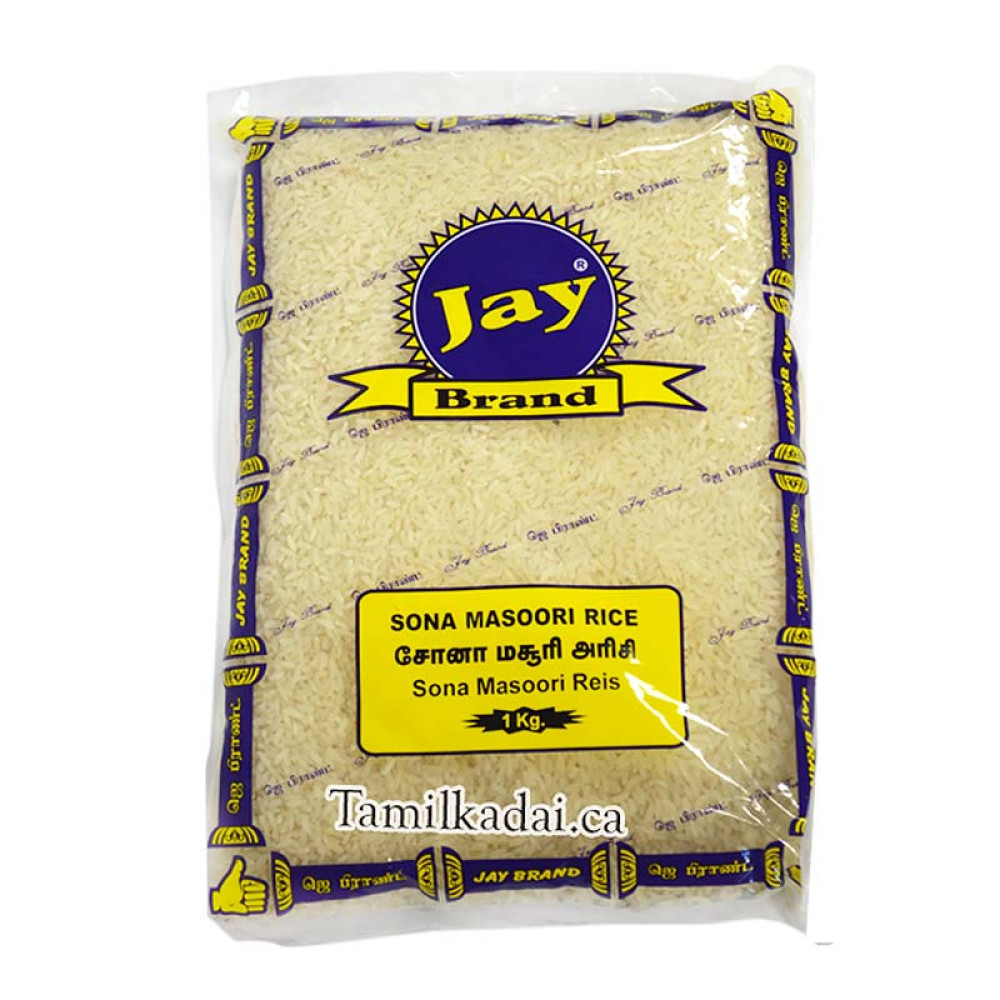 Sona Masoori Rice (1 Kg) - Jay Brand - சோனா மைசூரி அரிசி