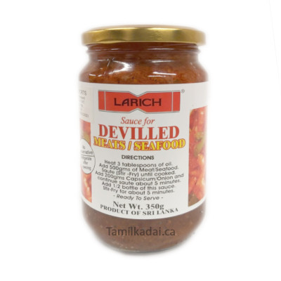 Devilled Meats- Seafood (350 g) - LARICH BRAND-கடல் உணவு சுவை கலவை 