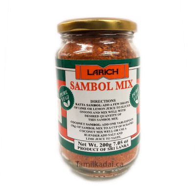 Sambol Mix Veg (200 g) - Larich Brand