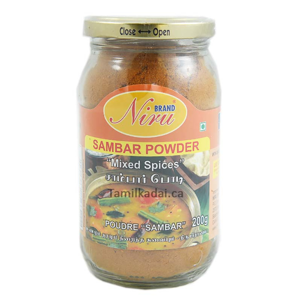 Sambar Powder  (200 g) - Niru - சாம்பார் கலவை தூள்
