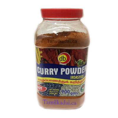 Curry Powder-Jaffna-Roasted-Hot Bottle (900 g) - Vaaniy Brand - வறுத்த மிளகாய்தூள்