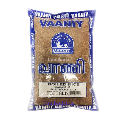 Boiled Rice (8 lbs) - Vaaniy Brand - குத்தரிசி 