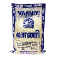White Rice Flakes (400 g) - Vaaniy Brand - வெள்ளை அவல்