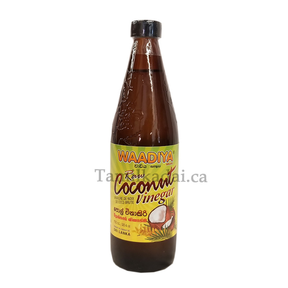 Raw Coconut Vinegar  (750 ml) - WAADIYA - தேங்காய்  வினாகிரி